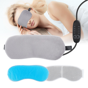 Electric Hot Cold Compress Eye Patch USB Heated Steam Sleeping Eye Mask