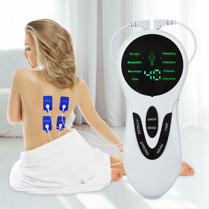 USB Charging Home Digital Therapy Pulse Acupuncture Device Body Meridians TENS Unit Massager