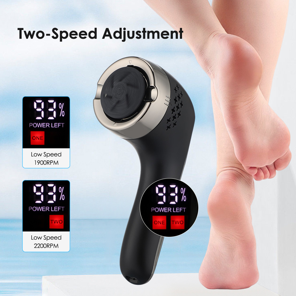 USB Rechargeable Feet Care Dead Hard Skin Removal Tools Foot File Vacuum Callus Remover Electric Foot Grinder