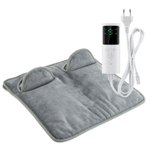 Remote Control Adjustable Temperature Heated Feet Pad Winter Electric Foot Warmer for Home Office