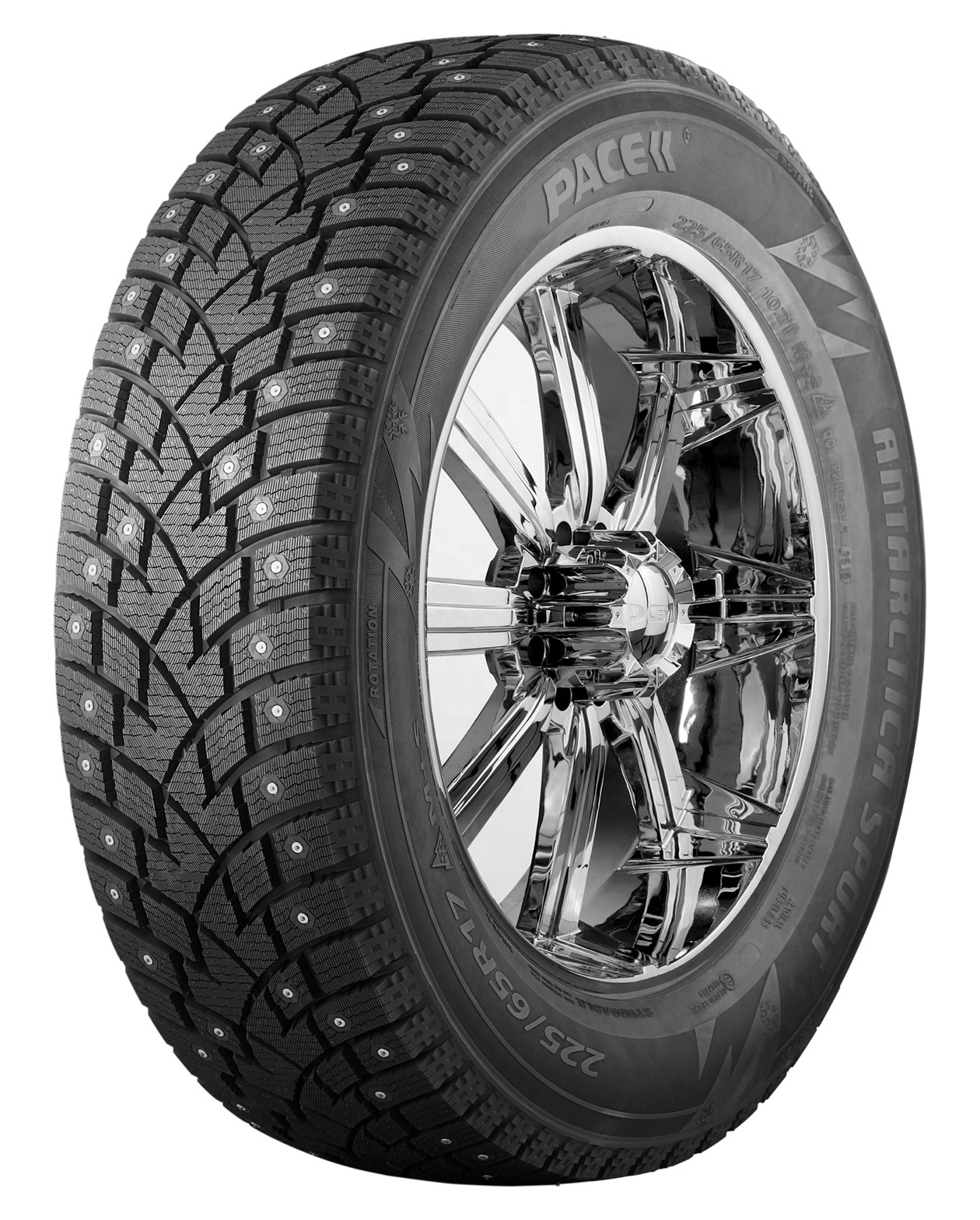 Sport Winter Tires Studded for Car SUV Light Truck Van 215 70R16 5 Years Quality warranty ECE Approved PACE ANTARCTICA SPORT