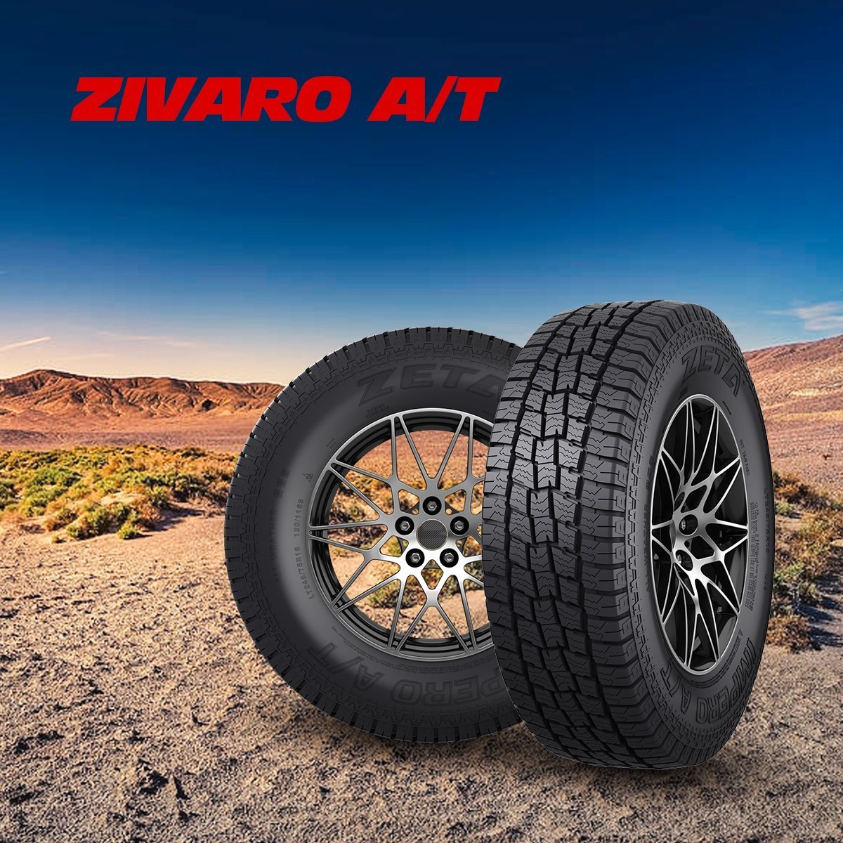 Durable and High quality ZETA brand All terrian tire 265/60R18 265/70R17 265/50R20  285/70R17  275/65R18