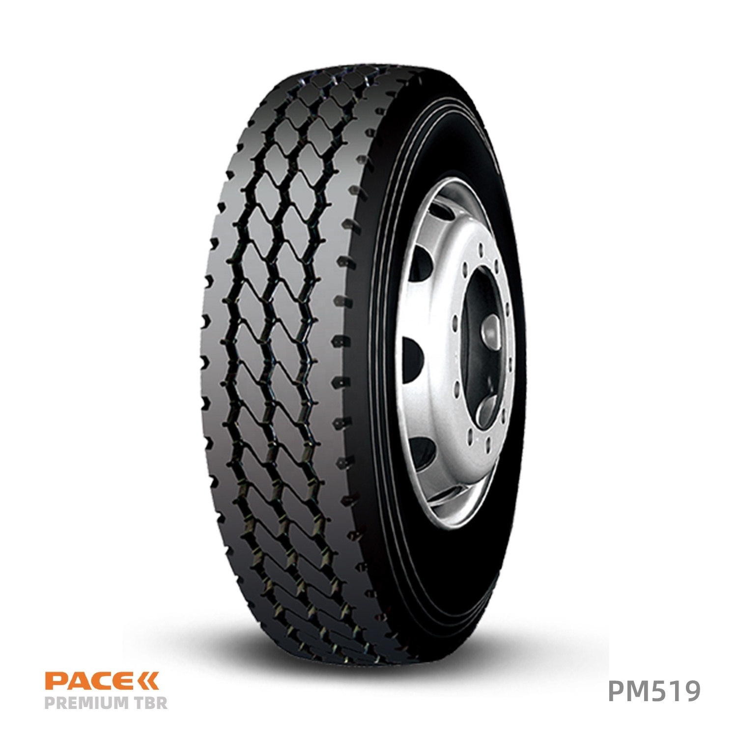 PACE Brand Truck Tires for 11R22.5 11R24.5 295 75R22.5 215 75R17.5 225 70R19.5 ECE DOT PM216 7 years 250000 km mileage warranty