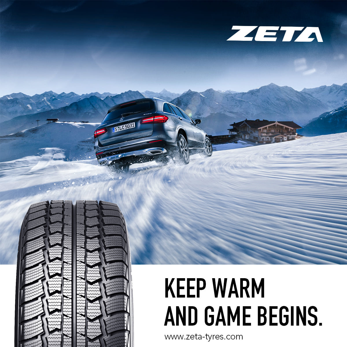 Zeta Car Tires Winter Passenger Car Tyre with Certificates Studdable Tyre for Ice Snow