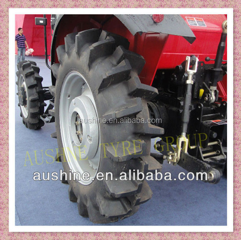 Aushine brand R2 patten rice paddy tire 23.1-26 19.5L-24 Tractor tire factory