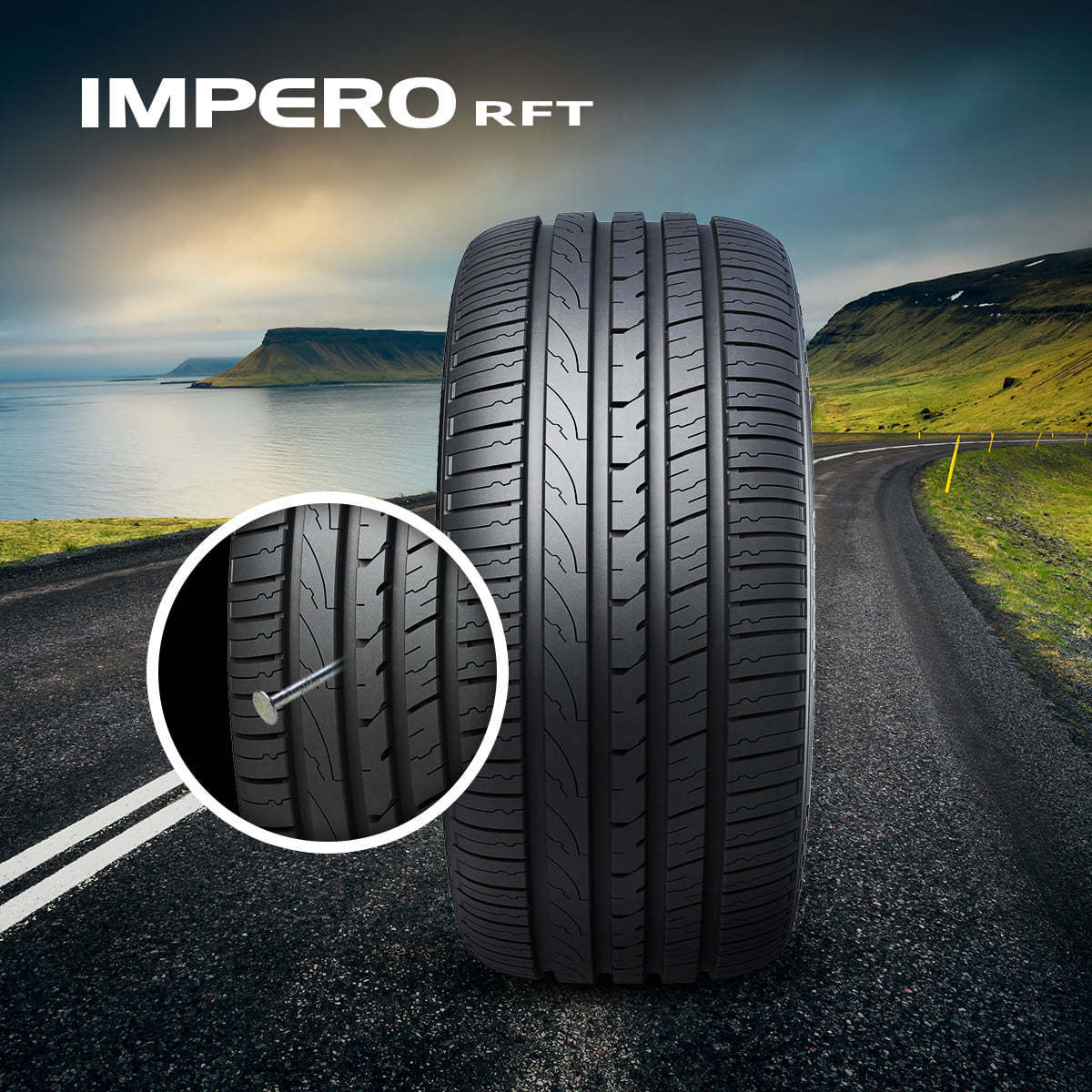 ZETA Impero Factory Top Quality Car Tyre 215/65R16 225/65R17 235/65R17 255/65R17 235/65R18 235/60R18