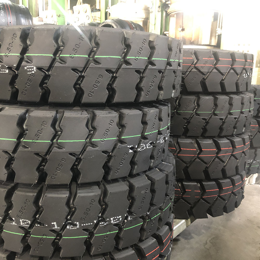 Solid Pneumatic Forklift Tires 6.50-10 8.25-15 7.00-12 DoubleCoin Brand China Tires Factory