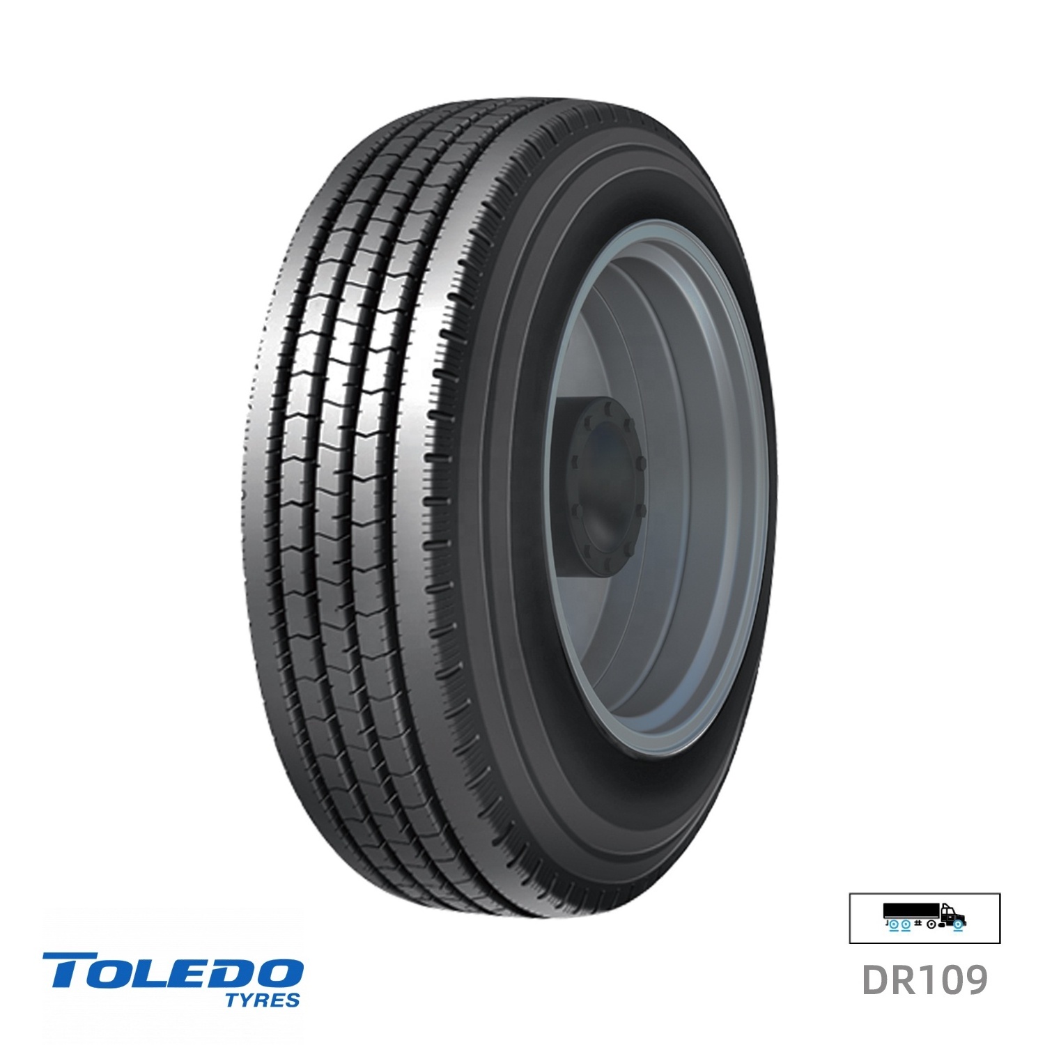 Tyre for trucks 315 80r22.5 Budget Brand Toledo DR550 DOT ECE quality warranty