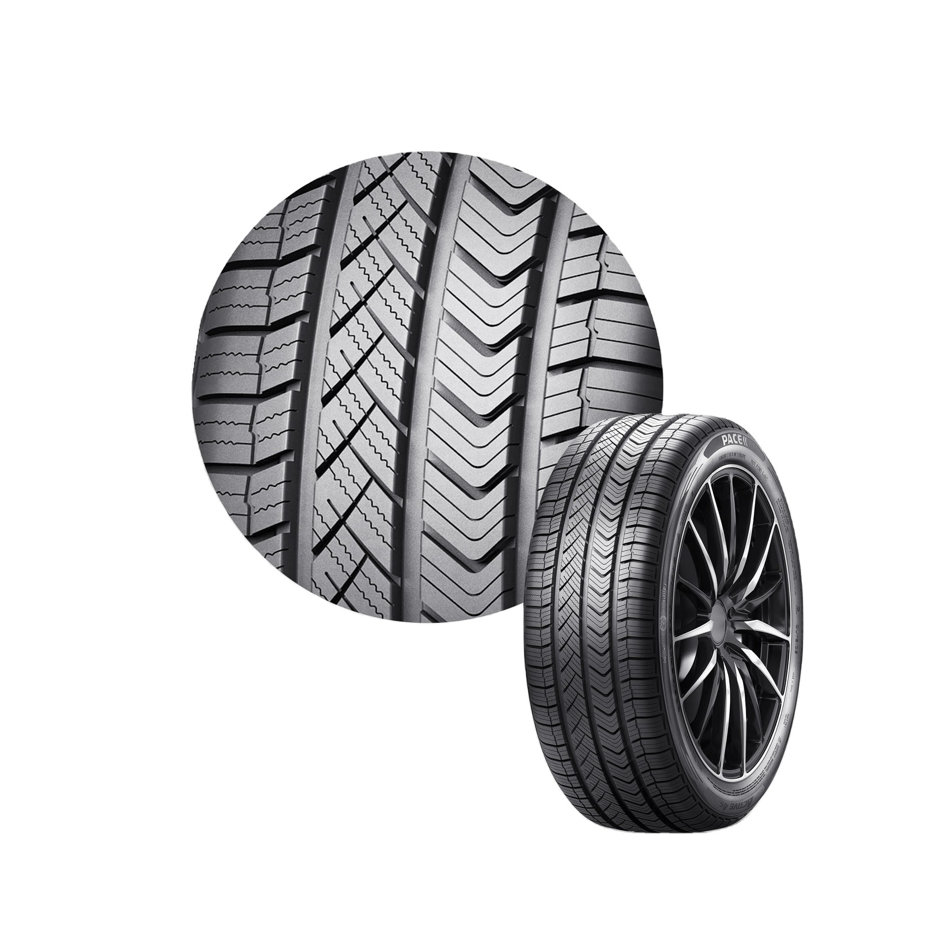 China factory qualified qingdao pace brand tire retail 175/70R14 all weather tyres