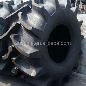 Aushine brand R2 patten rice paddy tire 23.1-26 19.5L-24 Tractor tire factory