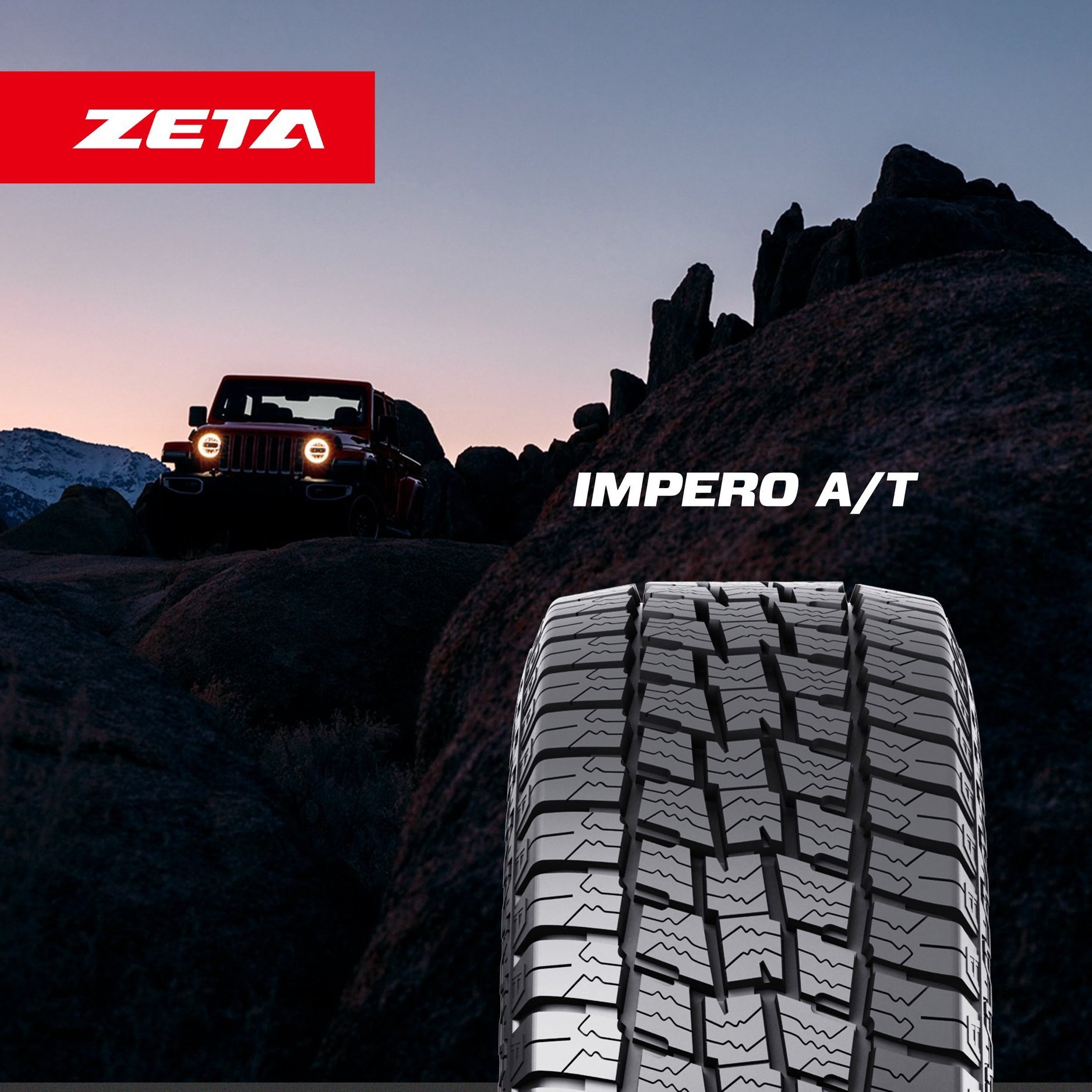 Zeta Automotive Tires for Optimal Performance 275/40r22 315/35r20 295/35r21 265/35r22 285/35r22 Impero