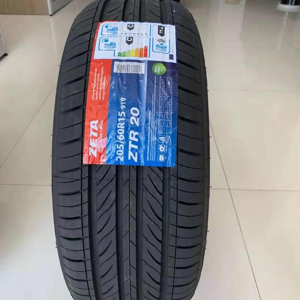 ZETA Tyre Factory, China Germany 16 CAR TYRE Radial New Car Tires Global 15 Inch Trailer Wheel Radial Llantas Radial 205 50 15