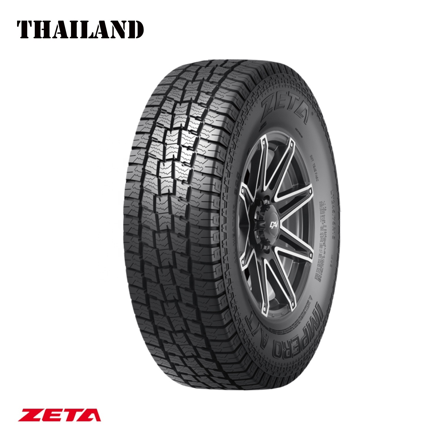 Thailand Light Truck Tire Ht SUV Cuv Lt235/80r17 Lt265/75r16 Lt245/75r17 Zeta Brand