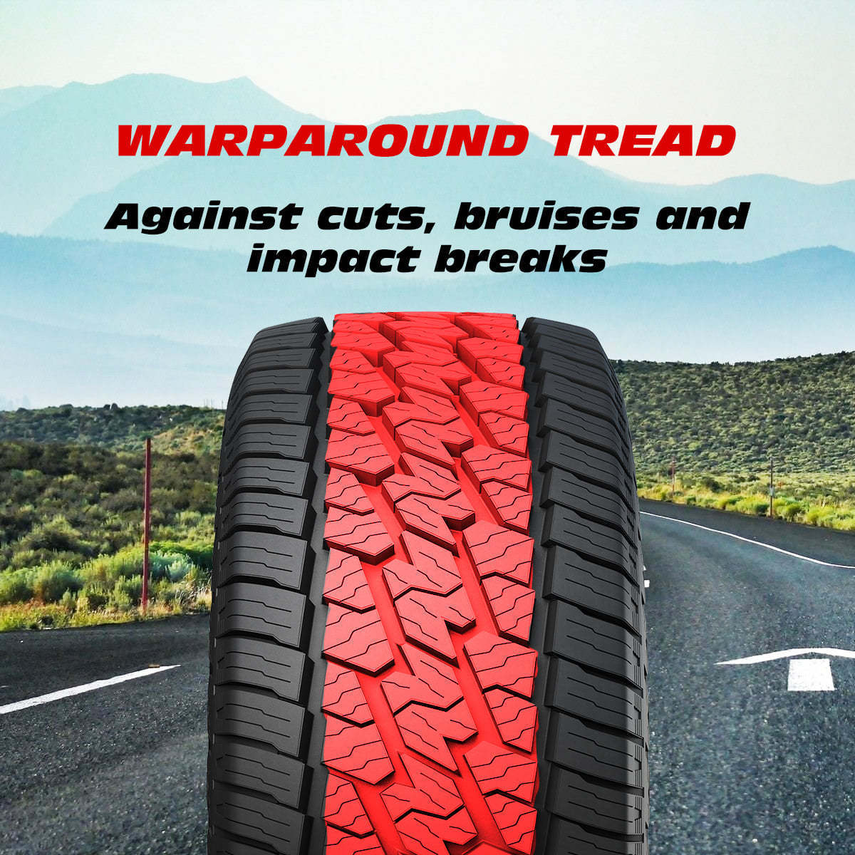 Durable and High quality 265/70R18- 275/70R18- 265/60R20 LT285/60R20 275/65R20 All terrian tire AT tire for sale