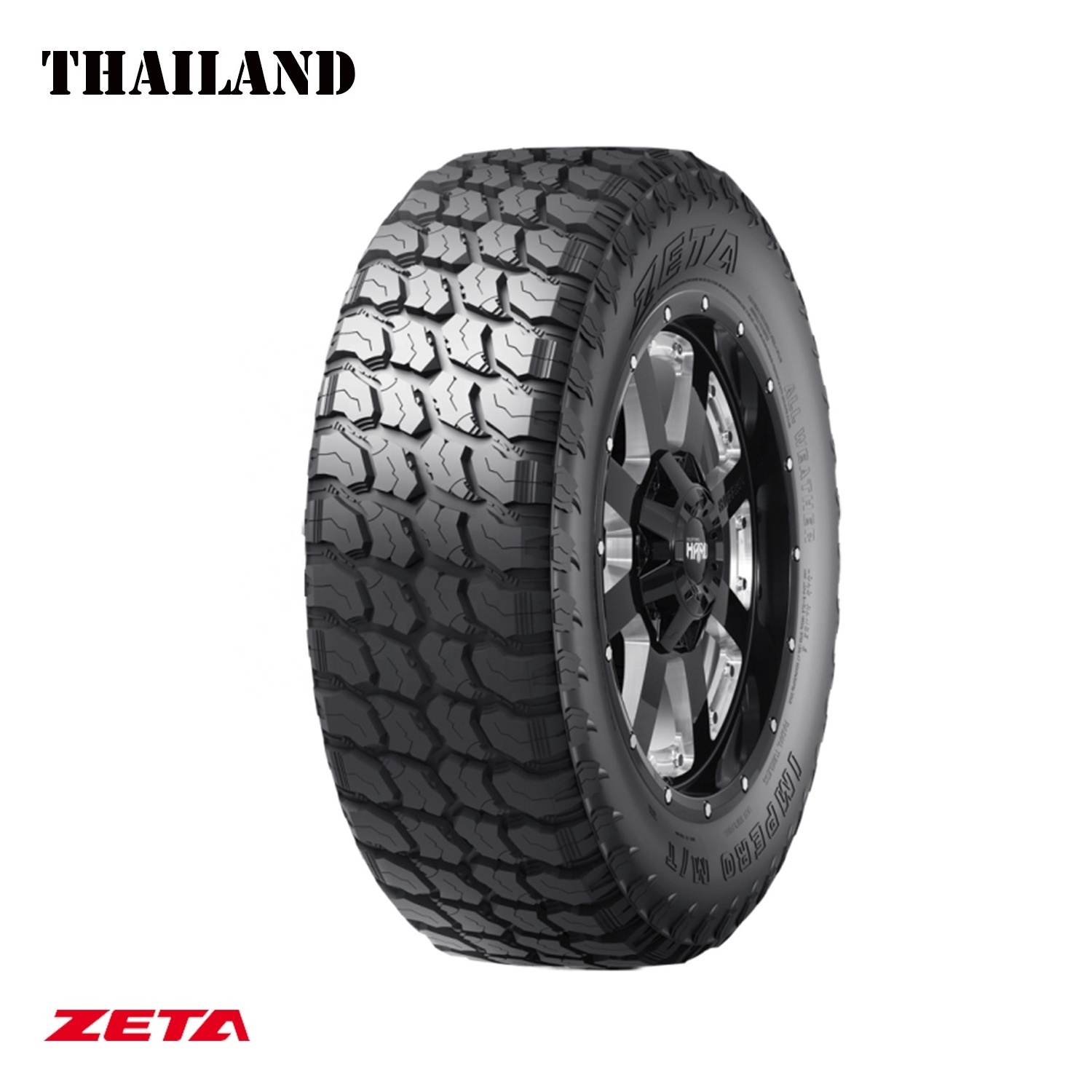 Thailand Light Truck Tire Ht SUV Cuv Lt235/80r17 Lt265/75r16 Lt245/75r17 Zeta Brand