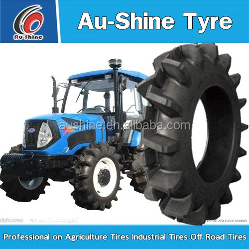 Aushine brand R2 patten rice paddy tire 23.1-26 19.5L-24 Tractor tire factory