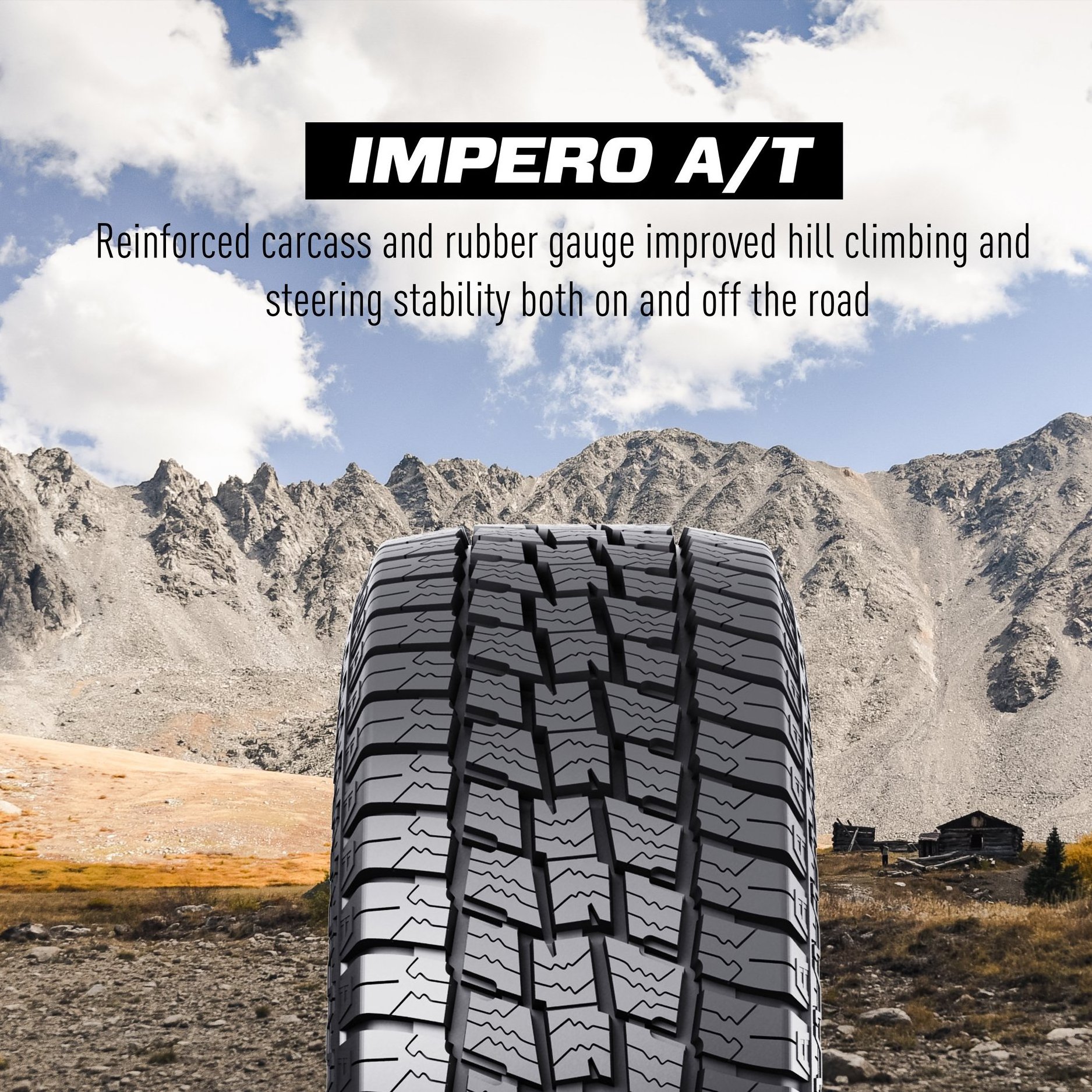 Sport mud tires All terrain car tires  big block design with deep tread for Off road vehicle