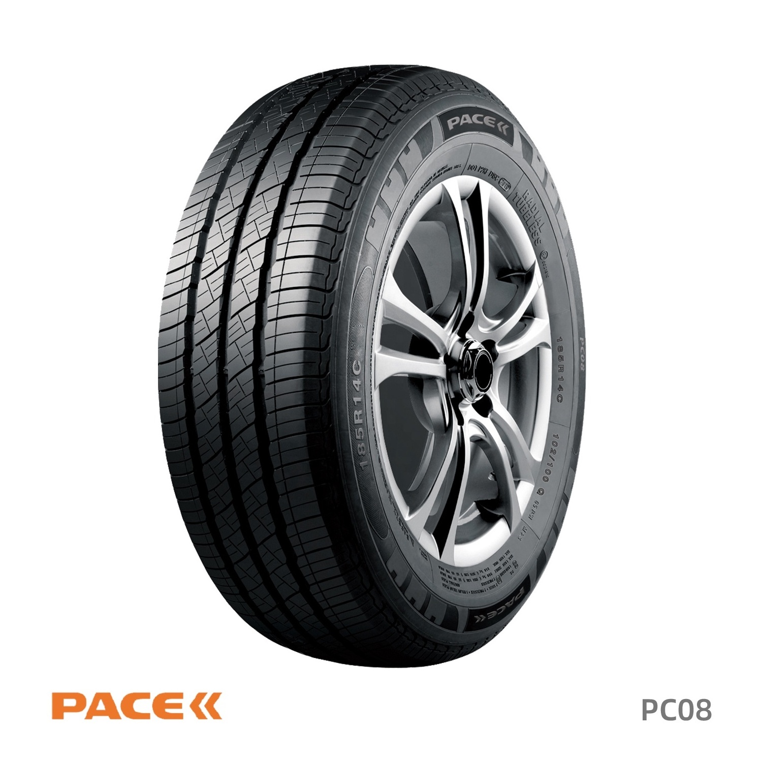 PACE brand Van Tyres 185 75R16C 195 75R16C 205 75R16C PC18 ECE Approved 5 years quality warranty