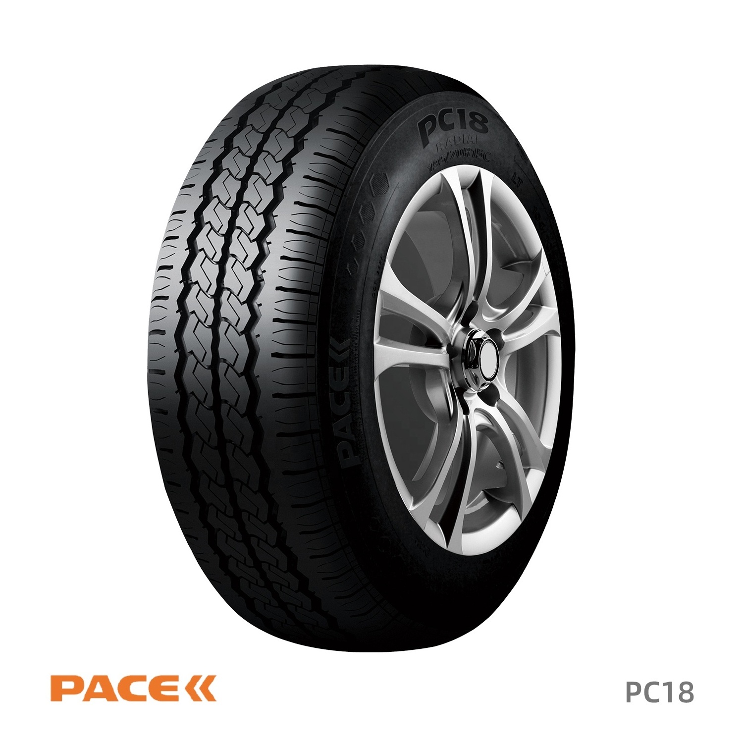 PACE brand Van Tyres 185 75R16C 195 75R16C 205 75R16C PC18 ECE Approved 5 years quality warranty