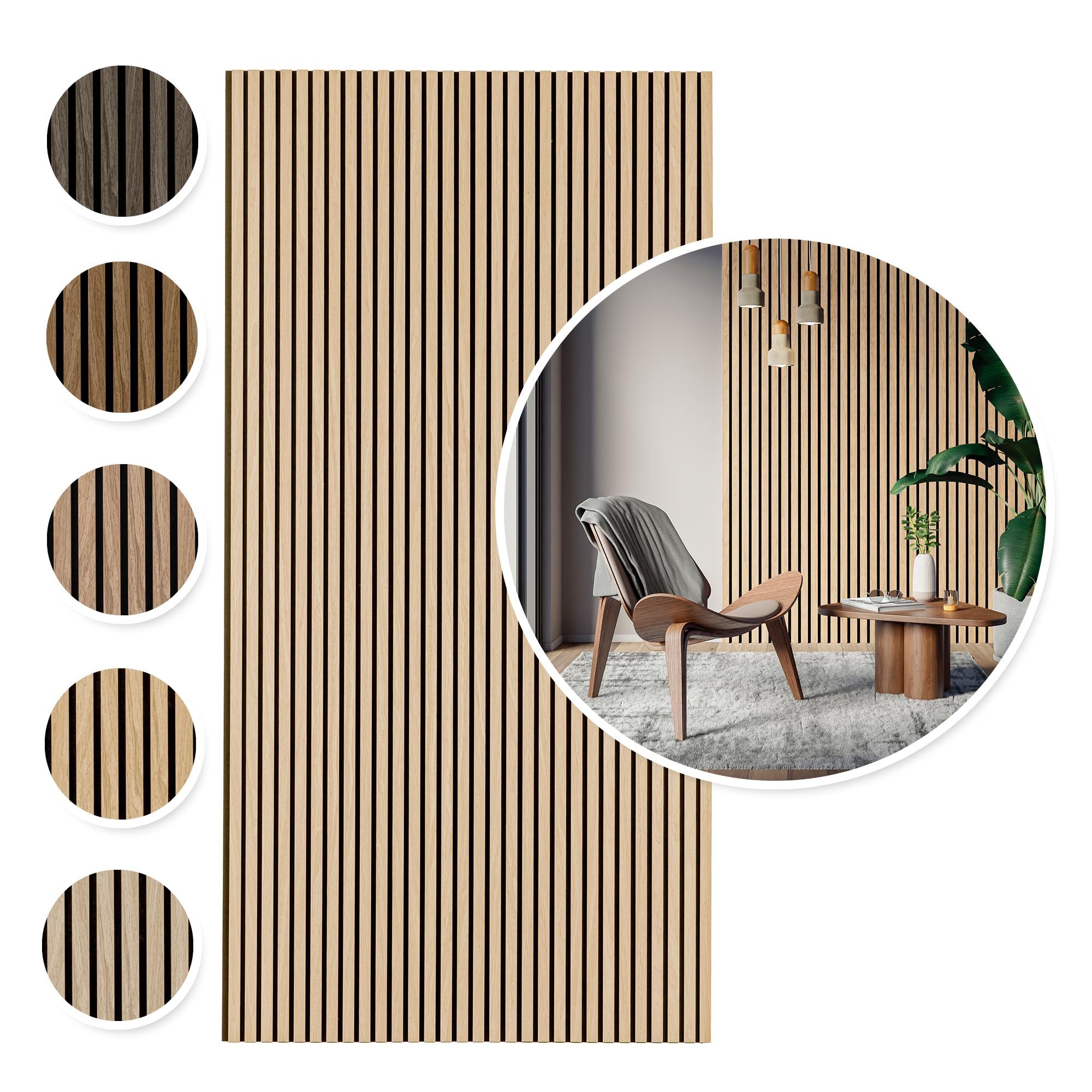 Akupanel Modern Interior 3D Acoustic Wall Panels Wood Akustik Panel for Studio Sound Proof Decoration Wood Slat Panel