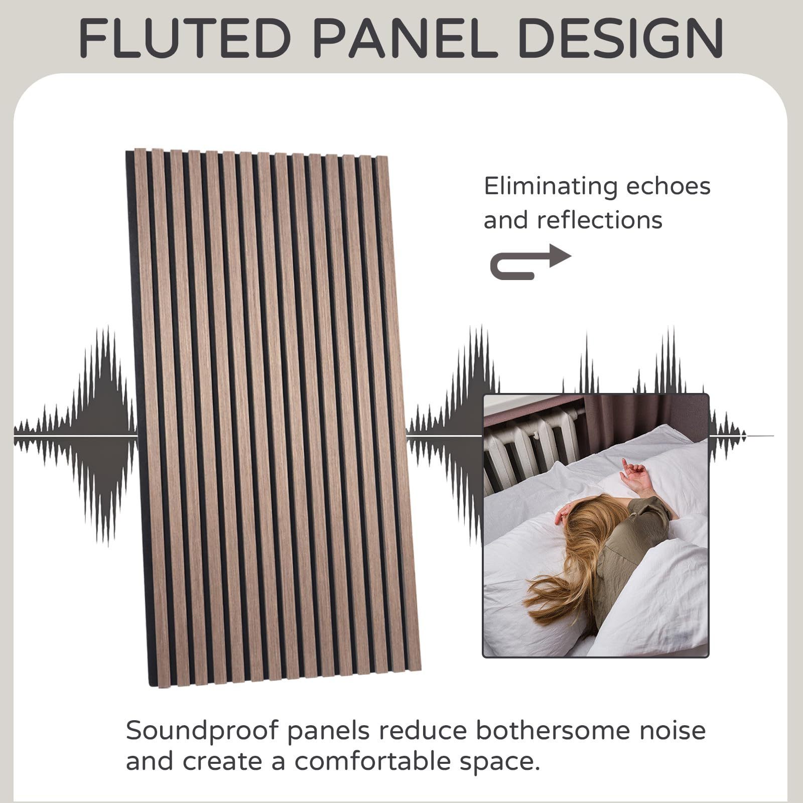 Indoor Wood Wall Acoustic Panel Ceiling  Akustikpanel Sound Proof Board Walnut Veneer Wall Acoustic Panels