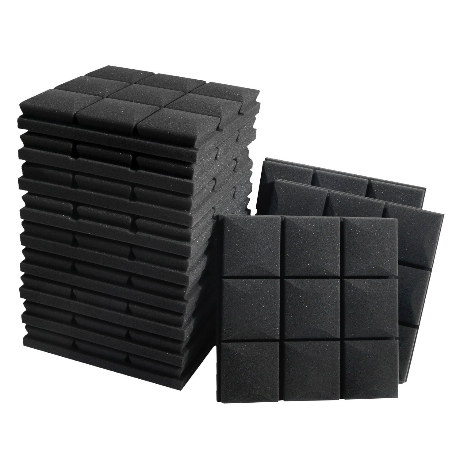 High Quality Polyester Fiber Felt Ceiling Wall Tiles Sound Diffuser Wood Slat Wholesale Acoustic Soundproof Foam Panel