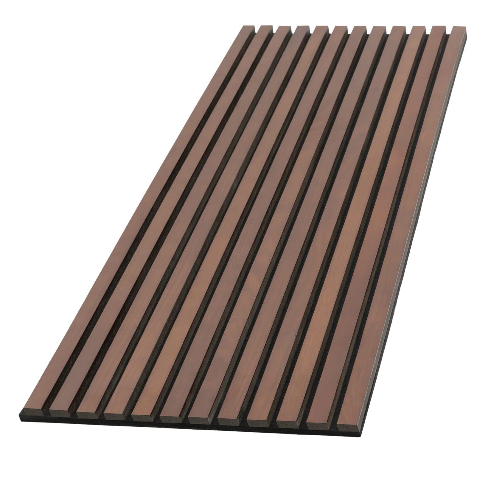 Recycle polyester fiber decoration wall acoustic wood slat panels