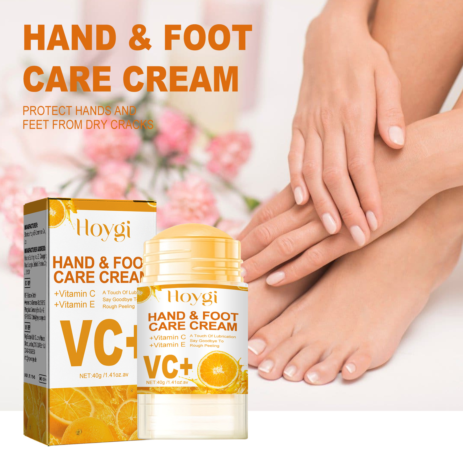 Anti-Drying Crack Foot Cream Effective Repair Hand Chapped Bounce Moisturize Stick Remove Heel Dry Dead Skin Winter Foot Care