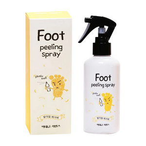 Private Label Remove Dead Skin Feet Moisturizing Hydrating Nourish Peel Orange Oil Foot Peeling Spray