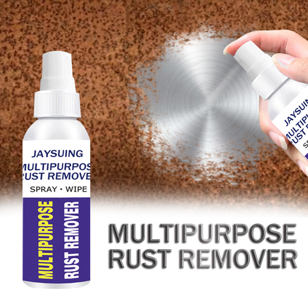 Hot Car Rust Remover Spray Metal Chrome Paint Car Maintenance Iron Powder Cleaning Rust Remover Multi-Purpose Spray