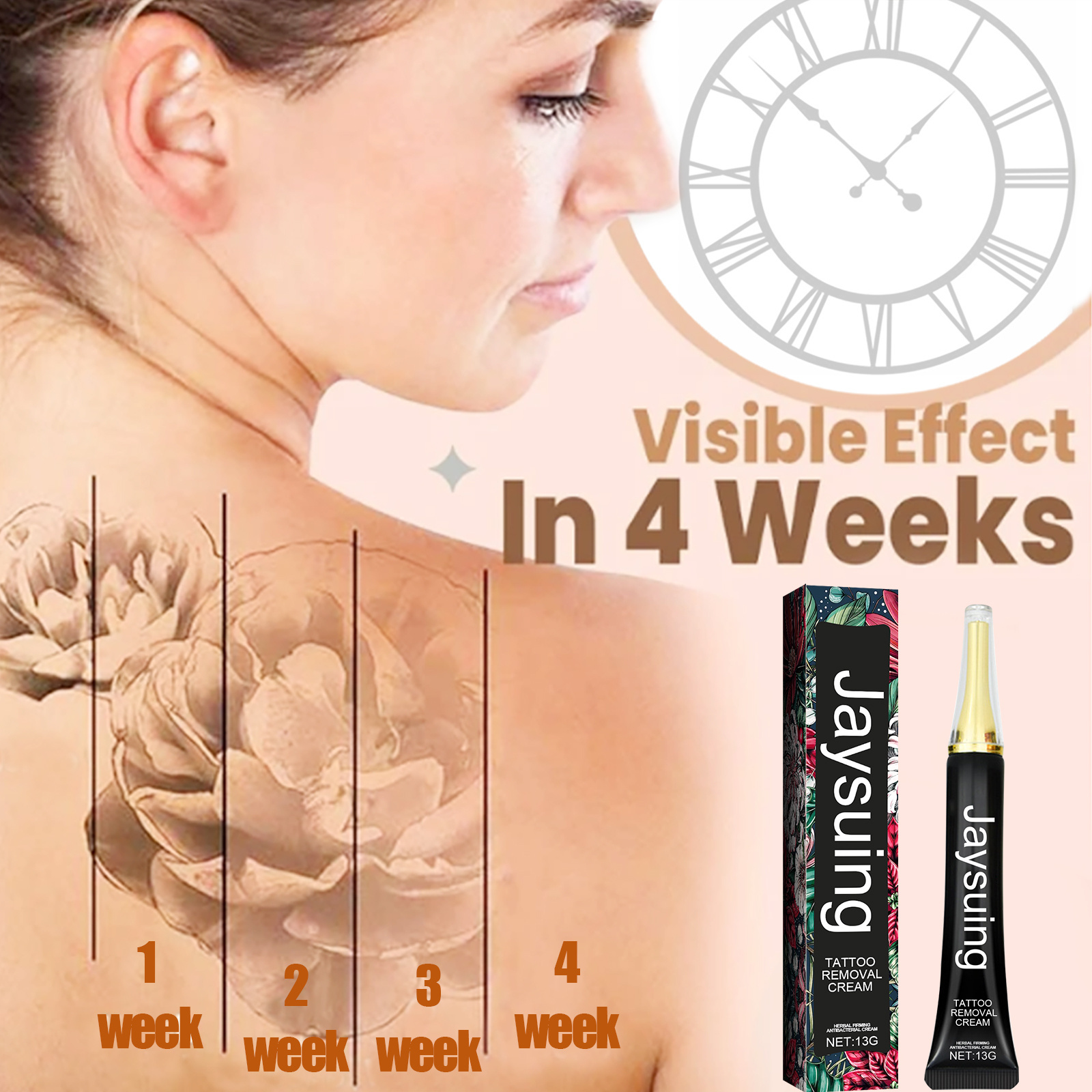 Painless Skin Tattoo Cleaning Professional Permanent Tattoo Removal Cream New Technological Products