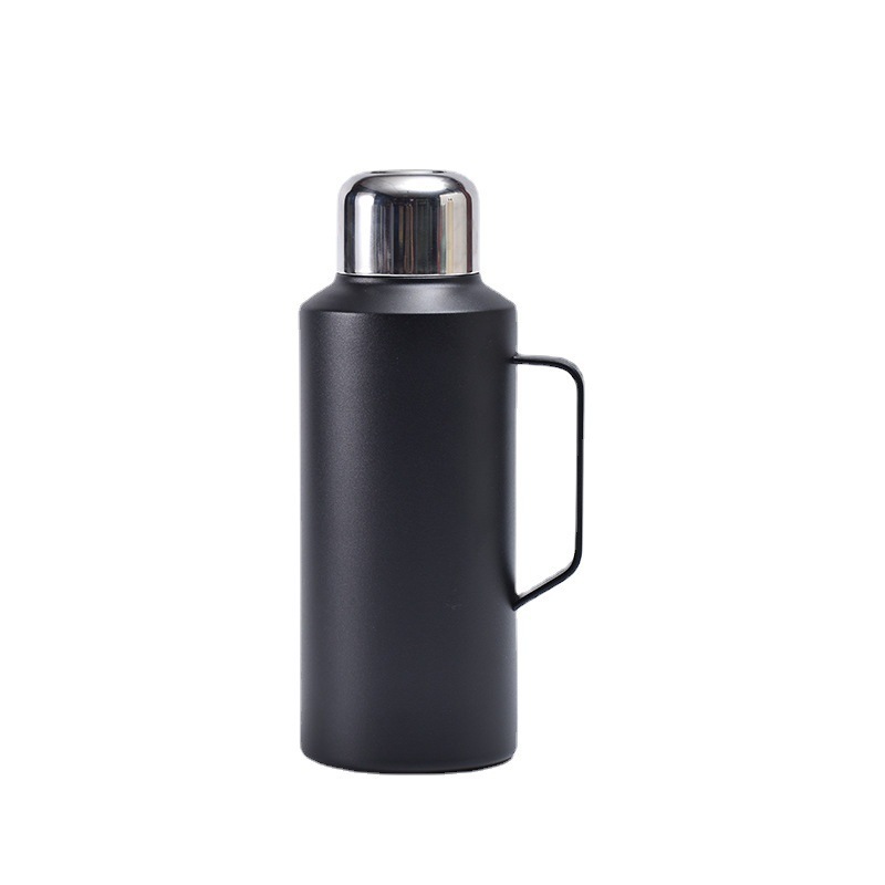 316 stainless steel portable thermos hot water kettle large capacity outdoor simple stew teapot with handle