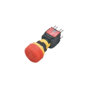 Rotary Reset Momentary Button Switch Emergency Stop Switch Rotation-releasing Push Button