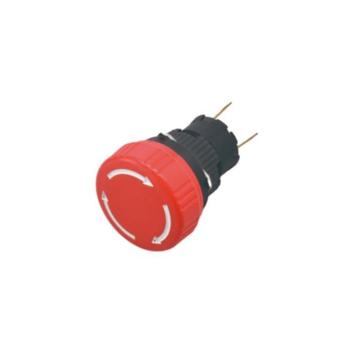 Rotary Reset Momentary Button Switch Emergency Stop Switch Rotation-releasing Push Button