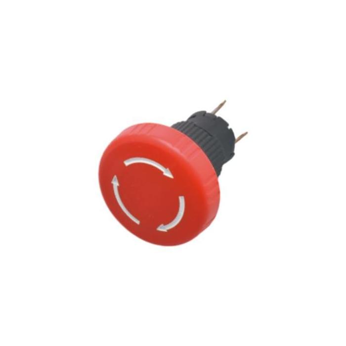 Rotary Reset Momentary Button Switch Emergency Stop Switch Rotation-releasing Push Button