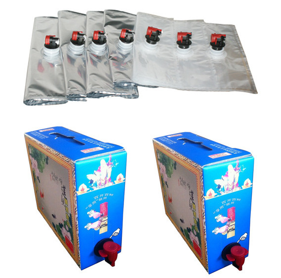 Aluminum Foil Valve 10l Aseptic Packaging Bag in Box for Water