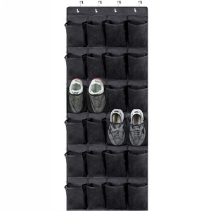 wholesale high quality over the door shoe bag/organizer thickened mesh pockets