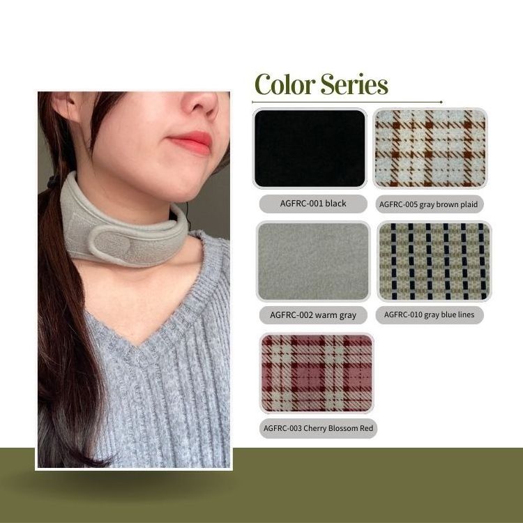 Custom Printing Logo Color Intelligent Heated Scarf Warm Scarves Easy Wear Scarves For Winter