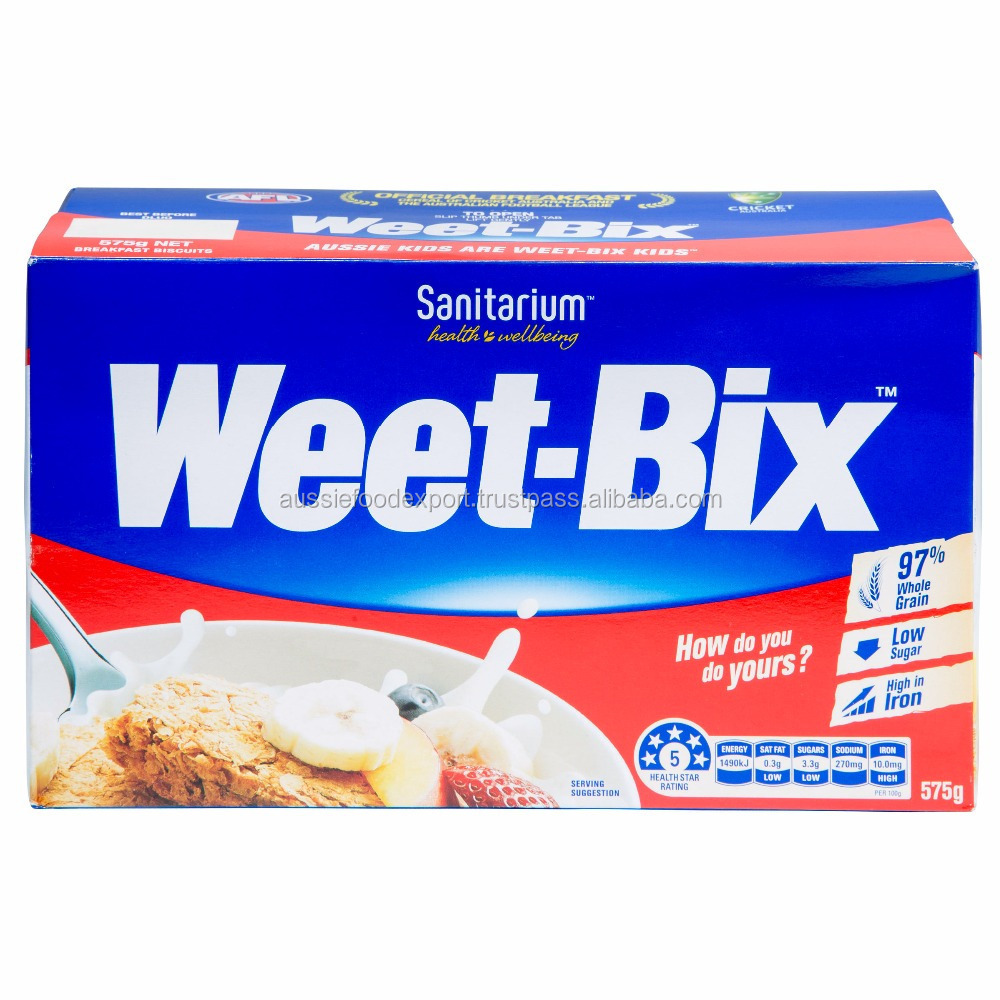 Weet Bix Breakfast Cereal 575g  Australia's favorite breakfast