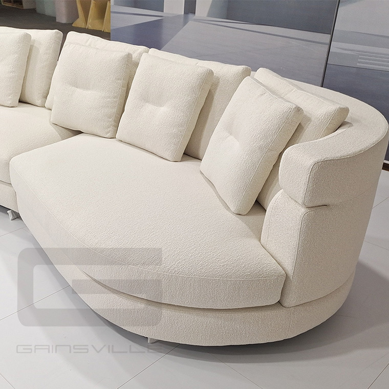 Luxury fabric velvet corner sofa set furniture Lounge living room sofas sectional Velvet modern L shaped sofa