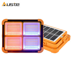 Rechargeable Lamp 200W 1000W Long Life 6000mA Battery Capacity Portable Hand Held Solar LED Flood Light Emergency Light