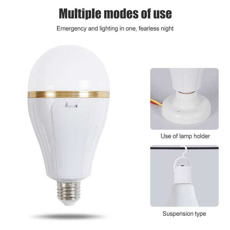 Tap The Switch Design High Brightness LED Chip 15W 20W 25W 30W Switch Emergency Lighting Emergency LED Bulb