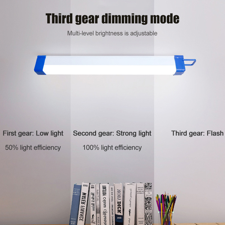 Easy To Carry Easy To Hold Design 60W 250ml Portable LED Tube Lighting Emergency Lights