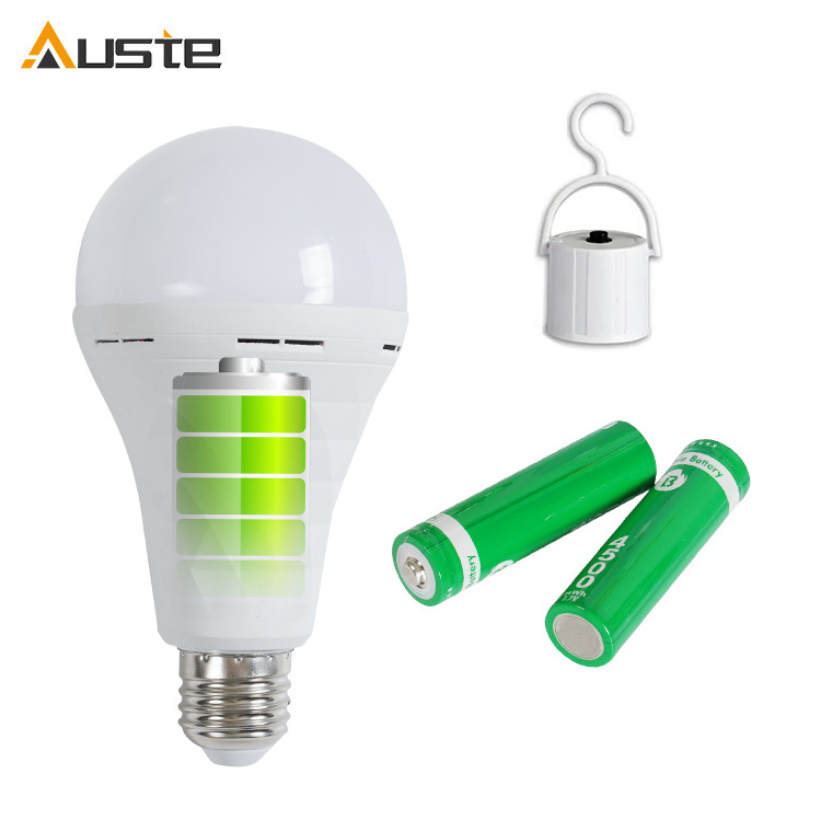 Multiple Modes Of Use 7W 9W 12W 15W Strong Practicality Light And Portable LED Rechargeable Emergency Bulbs