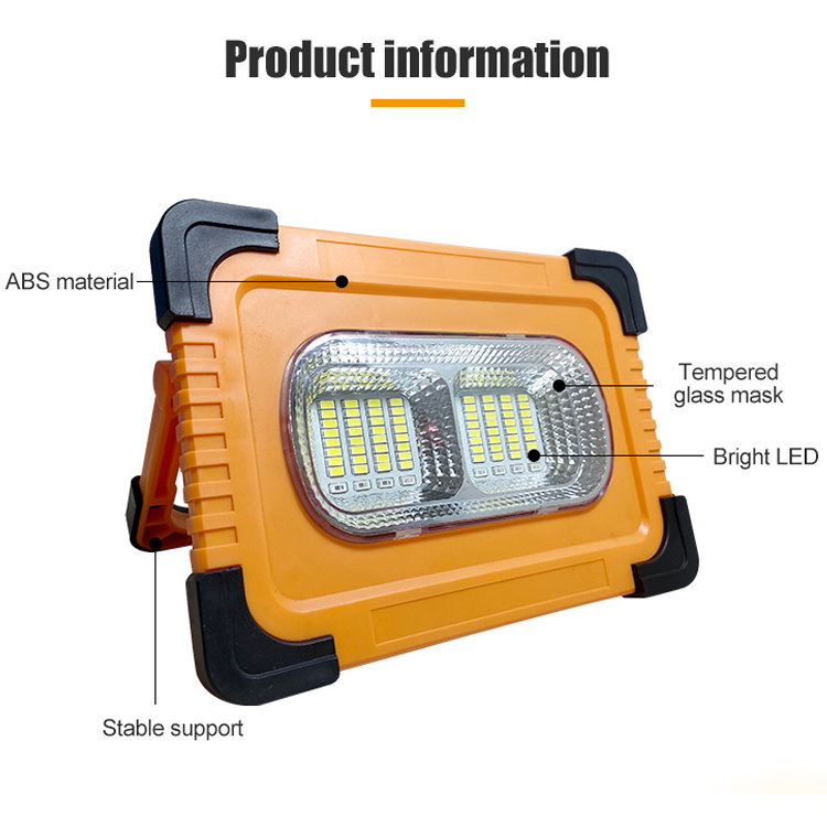 Portable USB Interface Charging Design Breathable Strip LED Emergency Light Rechargeable Battery