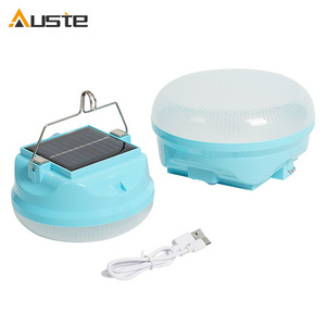 led rechargeable flying saucer light power failure emergency lighting home mobile ultra-bright outdoor waterproof solar light