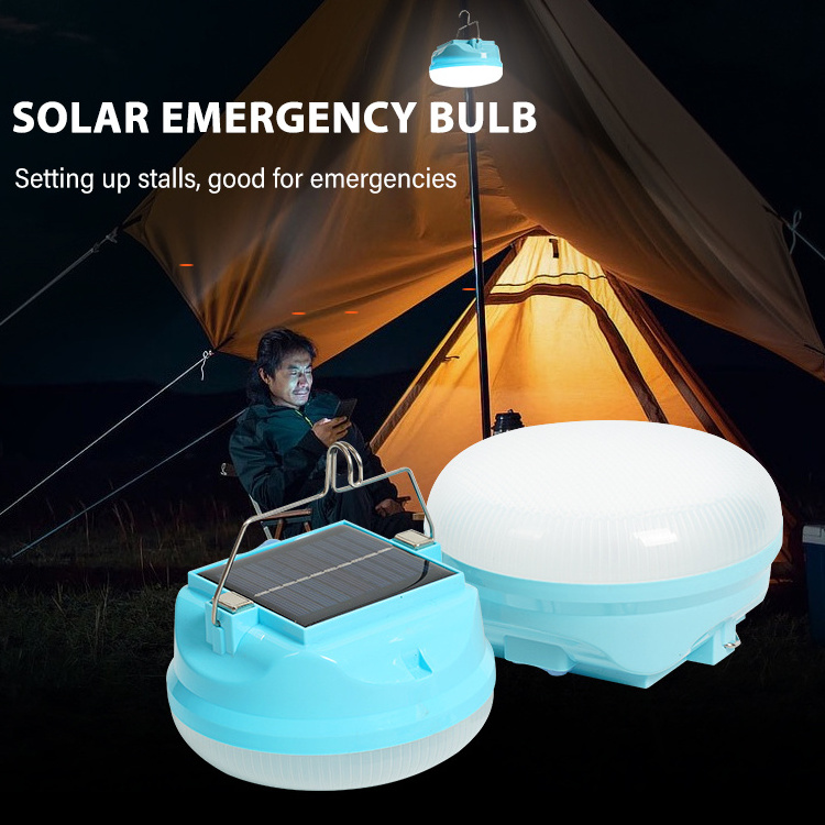 led rechargeable flying saucer light power failure emergency lighting home mobile ultra-bright outdoor waterproof solar light