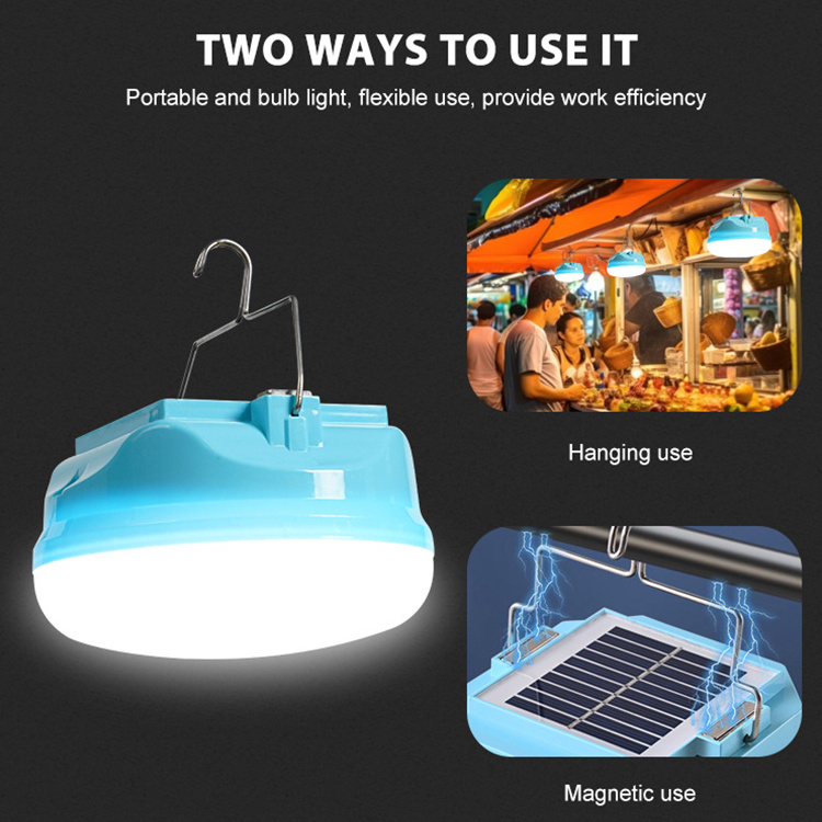 led rechargeable flying saucer light power failure emergency lighting home mobile ultra-bright outdoor waterproof solar light