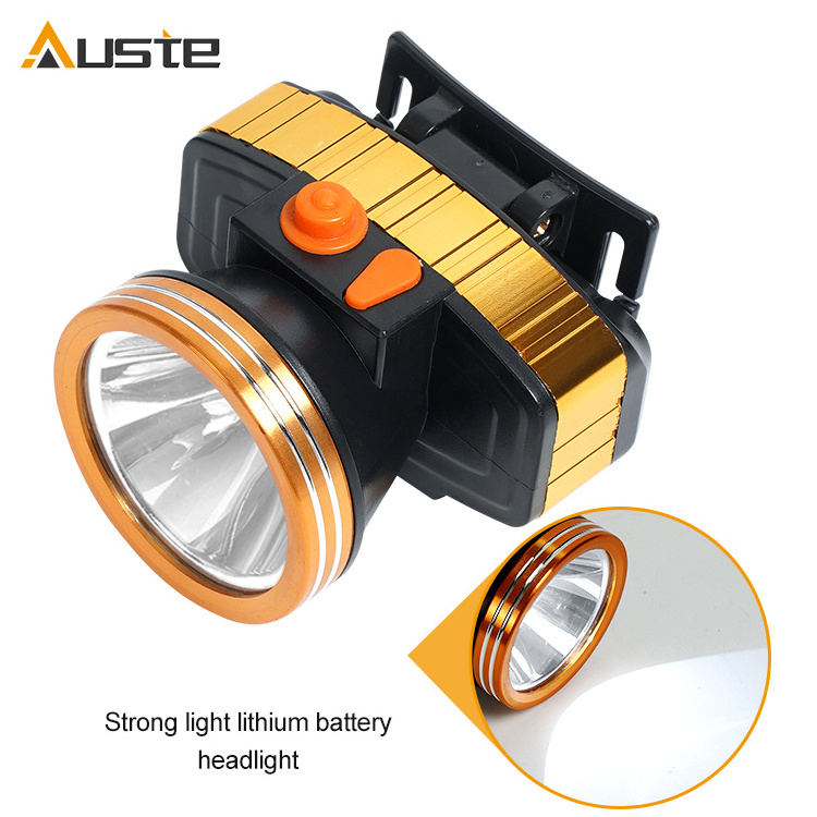 ABS Material Super Long Battery Endurance Strong Light Design 250ml 80W Outdoor Camping Cavern Work LED Headlamp