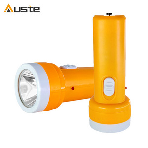 Wholesale Lightweight And Portable Design Strong Light White Light 60W 220V Fast Charging LED Plug In Rechargeable Flashlight